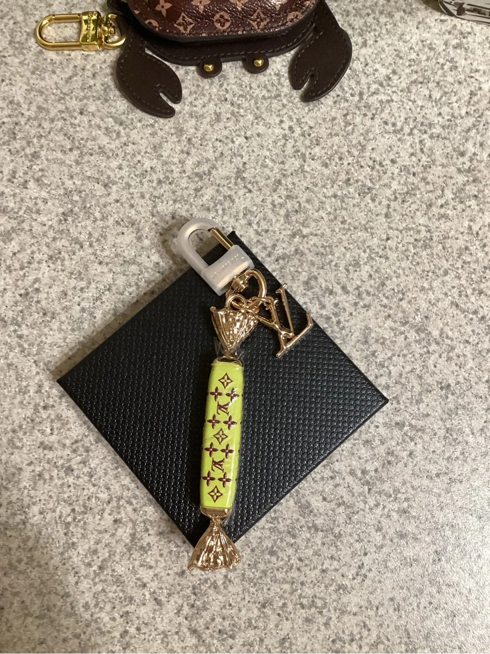 LV sweets bag charm.